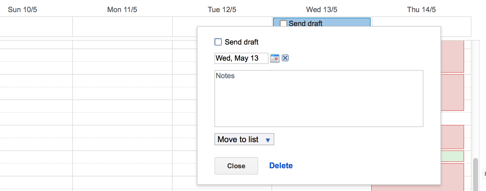 Add TODOs to Google Calendar events